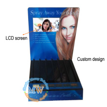 Custom Design 7-Zoll-LCD-Bildschirm freistehende Acryl Werbung Display